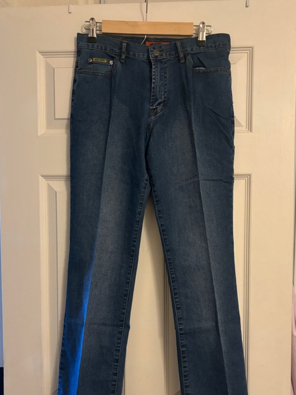 Men's Straight-Leg Jeans in Dark Indigo